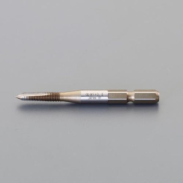 ●タップサイズ…M10×1.5●全長…75mm●材質…SKS_2●六角シャンク…1/4”（6.35mm）●溝長…30mm●推奨下穴径…8.5mm●重量…24g●用途…ネジ山の形成・つぶれたネジ山の修正用●被削材…鉄・アルミ・真鍮●喰い付きピッチ…7.5P●JIS等級…3級●インパクトドライバー対応●貫通穴用●インパクトドライバーなどの正逆回転付機種に取り付け可能で、ネジ穴加工が容易にできます。●※正逆回転付以外の電動工具には使用出来ません。※必ずタッピングオイルを使用してください。EA829CJ-10楽天 JP店　