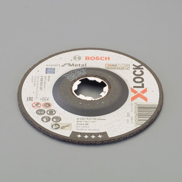 【メーカー在庫あり】 エスコ ESCO 125x2.5mm 超薄型切断砥石 (1枚/X-LOCK用) EA843XH-71 JP店