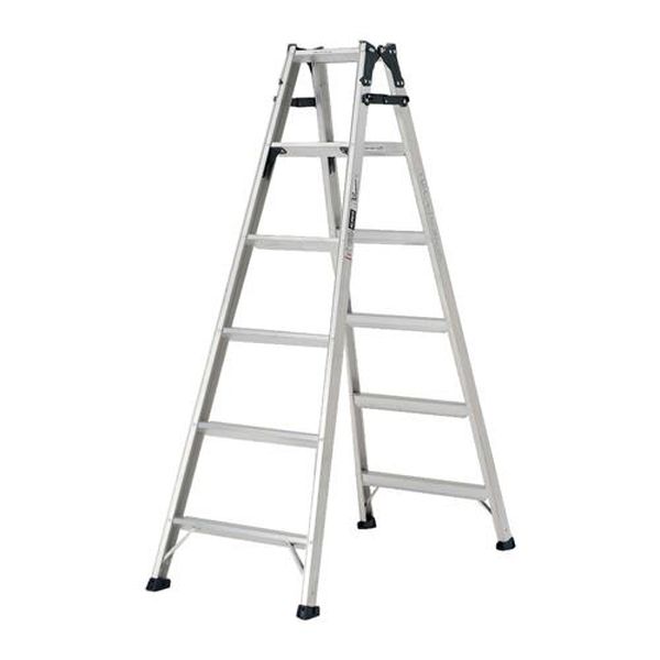 【メーカー在庫あり】 エスコ ESCO 1.70m はしご兼用脚立 (ワイドステップ) EA903AB-5C JP店