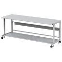 【メーカー在庫あり】 エスコ ESCO 1818x620x700mm パソコンラック (ロータイプ) EA954HC-597 JP店(2)