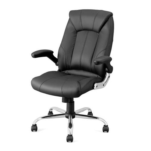 【メーカー在庫あり】 エスコ ESCO ビジネスチェアー (ブラック) EA956XA-306 JP店