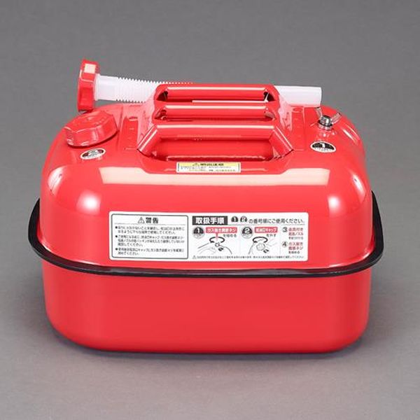 【メーカー在庫あり】 エスコ ESCO 20L ガソリン携行缶 (UN適合品/1個) EA991HB-120B JP店