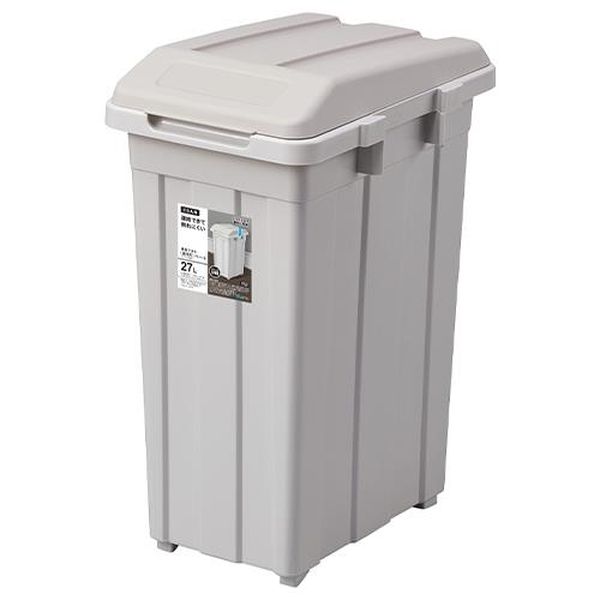 【メーカー在庫あり】 エスコ ESCO 367x265x520mm/27L ダストボックス (灰) EA995A-24 JP店