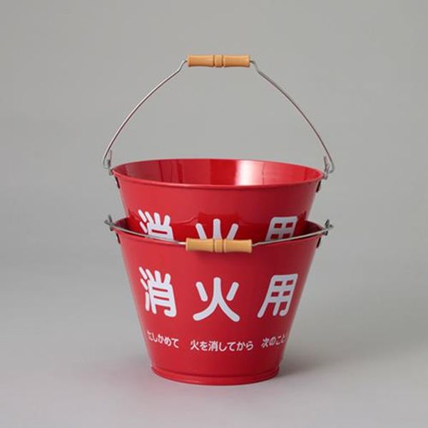 【メーカー在庫あり】 エスコ ESCO 8.0L 消火用バケツ (2個) EA999LD-12 JP店