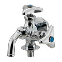 【メーカー在庫あり】 エスコ ESCO PJ 1/2インチ 洗濯機用双口横水栓 EA468CF-36 JP店