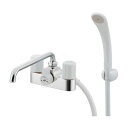 【メーカー在庫あり】 エスコ ESCO G1/2インチ 2ハンドルシャワー付混合栓 EA468CN-41 JP店