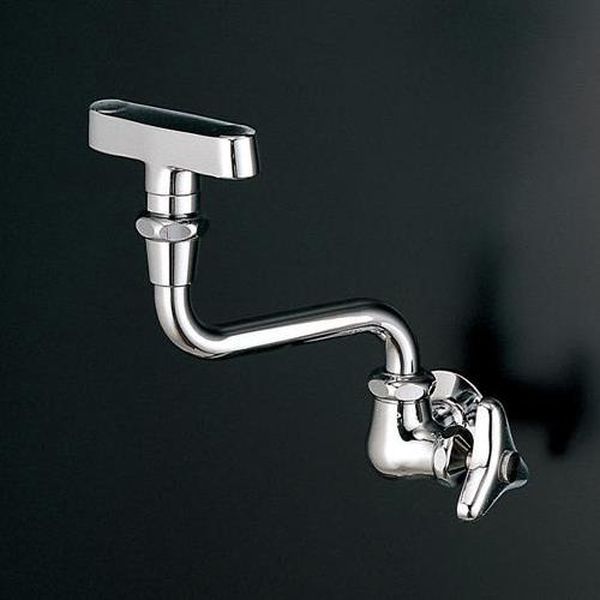 【メーカー在庫あり】 エスコ ESCO PJ 1/2インチ 横形洗眼用水栓 EA468CY-82 JP店