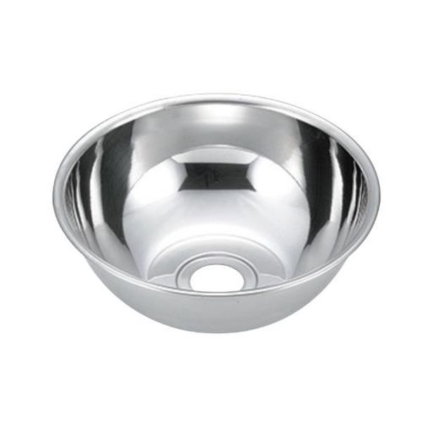 【メーカー在庫あり】 エスコ ESCO φ300x116mm 丸型シンク(ステンレス製) EA468EA-2B JP店