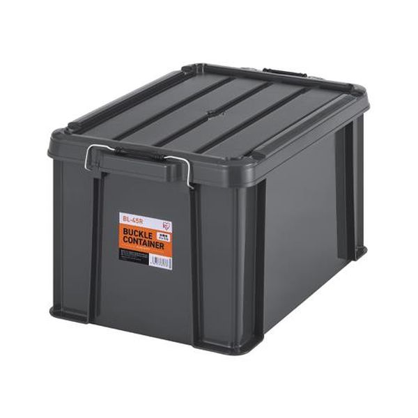 【メーカー在庫あり】 エスコ ESCO 580x385x319mm 収納ケース(バックル付/チャコールグレー) EA506AB-45AA JP店