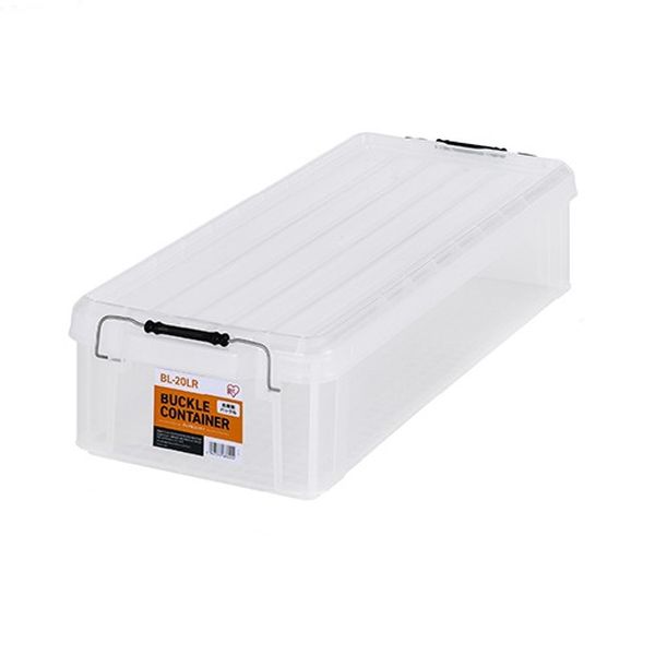 【メーカー在庫あり】 エスコ ESCO 710x300x160mm 収納ケース(バックル付/クリアー...