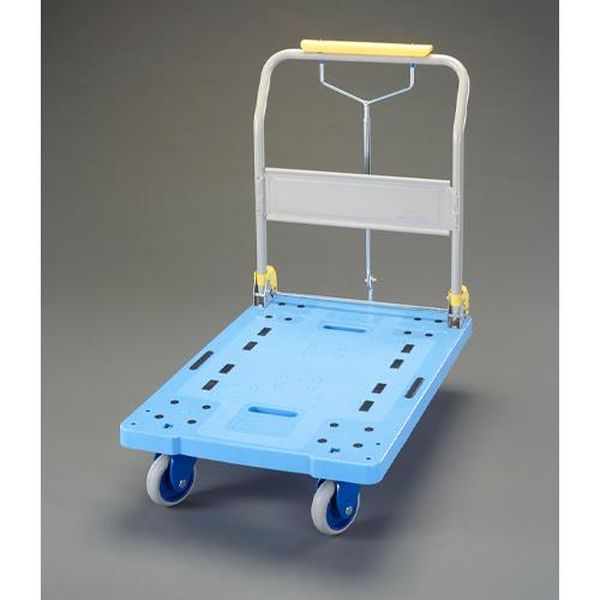 【メーカー在庫あり】 エスコ ESCO 900x600mm/300kg 運搬車(静音/ハンドブレーキ付) EA520BY-22B JP店