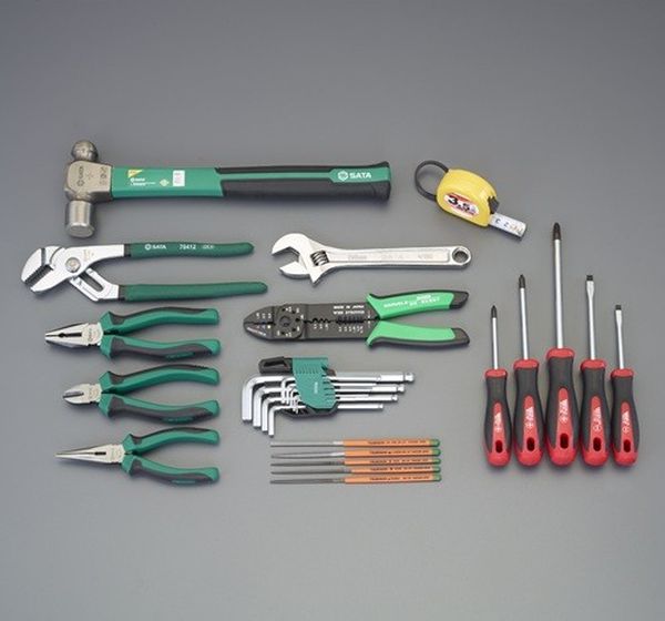 Tool Kits - 【メーカー在庫あり】 エスコ ESCO [27個組] 機械修理用工具セット EA53-1 JP店
