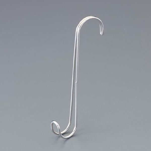 ●サイズ…120×φ3mm●幅…17mm、7mm●耐荷重…5kg●材質…ステンレス(SUS304)●重量…22g●適合パイプ径…φ32mm、φ20mm●2種類のフック形状でいろいろかけることができます。●ステンレス製でサビにくく、二重構造で横ブレしにくい構造です。EA638DW-108楽天 JP店