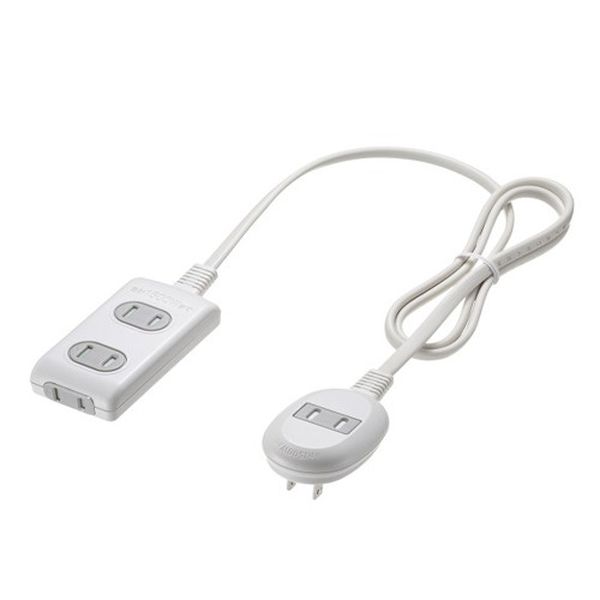 【メーカー在庫あり】 エスコ ESCO AC125V/15Ax 1.0m タップ(4口) EA815GM-222A JP店