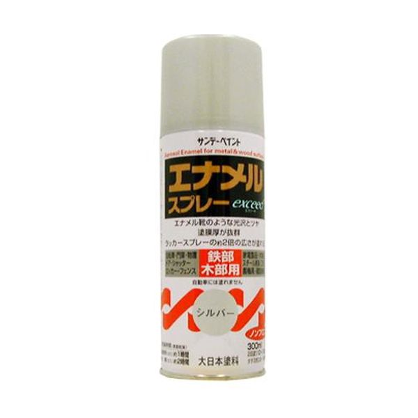 【メーカー在庫あり】 エスコ ESCO 300ml エナメルスプレー(シルバー) EA942EM-38A JP店
