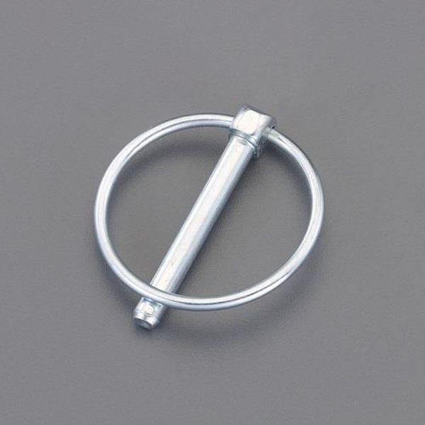 【メーカー在庫あり】 エスコ ESCO 4.5x40mm リンチピン(三価ホワイト/3本) EA949PL-4 JP店