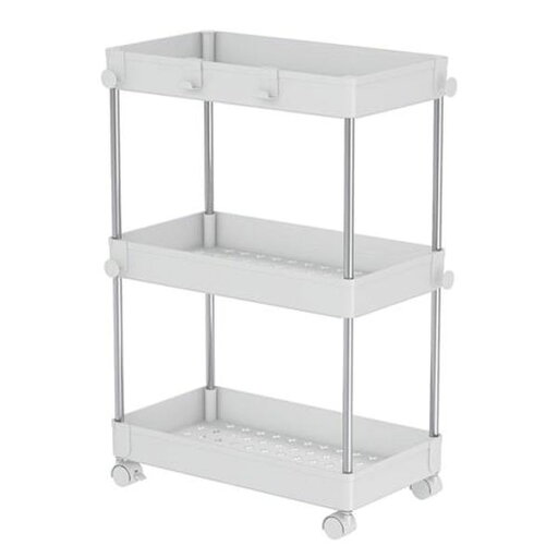【メーカー在庫あり】 エスコ ESCO 400x220x595mm 収納ラック(3段/キャスター付) EA951FE-132 JP店 【メーカー在庫あり】 エスコ ESCO 400x220x595mm 収納ラック(3段/キャスター付) EA951FE-132 JP店