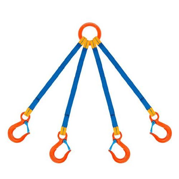 【メーカー在庫あり】 エスコ ESCO 2.79tonx5.0m 金具付スリング(4本懸け) EA981FE-38A JP店