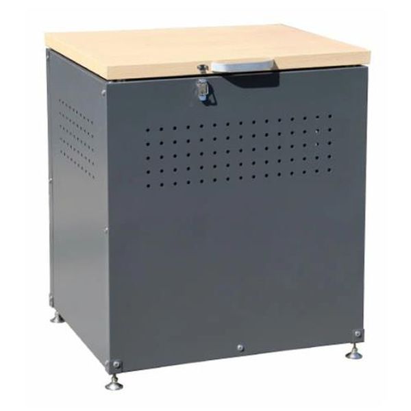 【メーカー在庫あり】 エスコ ESCO 600x500x665mm ダストボックス(スチール製) EA995AA-571A JP店