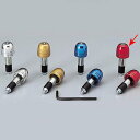 【メーカー在庫あり】 ハリケーン アルミ削り出しサイドキャップ レッド Φ7/8インチハンドル用 HB0309R JP店