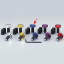 【メーカー在庫あり】 ハリケーン アルミ削り出しサイドキャップ ブルー Φ7/8インチハンドル用 HB0340BU JP店