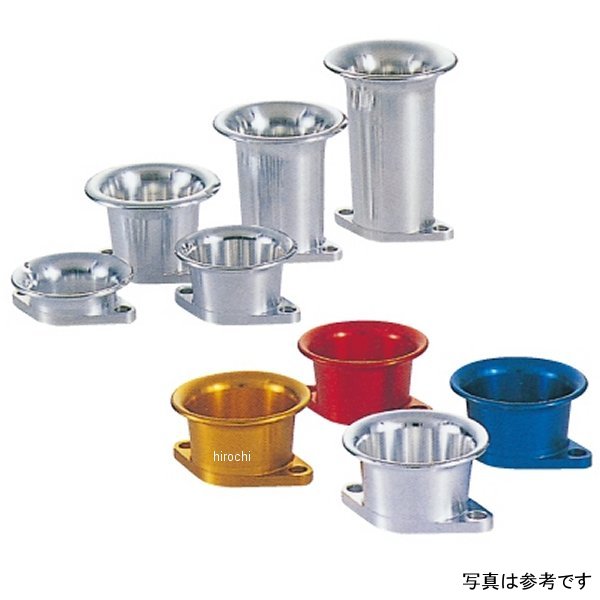 JBパワー ビトーR&D FCRアルミ削り出しエアーファンネル 小型用 28φ-33φ 35mm 赤 1個入り 320-12-35 JP店