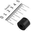 【メーカー在庫あり】 キタコ アルミスペーサーカラー(黒・M6用) 18×6.2×15 0900-093-02045 JP店