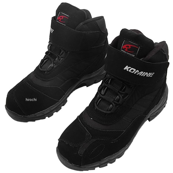 【メーカー在庫あり】 BK-061 コミネ KOMINE FTC ライディングシューズ 黒 25.0cm 4560163773709 JP店