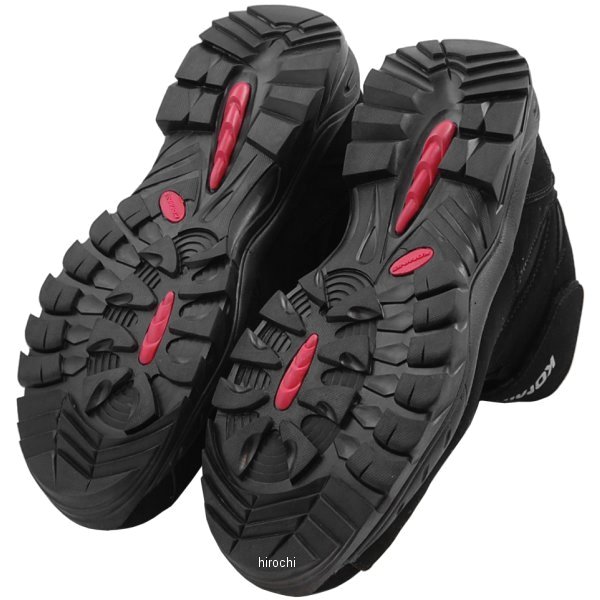【メーカー在庫あり】 BK-061 コミネ KOMINE FTC ライディングシューズ 黒 28.5cm 4560163773778 JP店