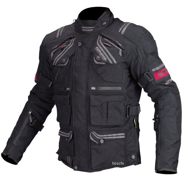 Nylon Jackets - 【メーカー在庫あり】 JK-593 コミネ KOMINE 秋冬モデル プロテクトフルイヤーツーリングジャケット 黒 Mサイズ 4573325731561 JP店