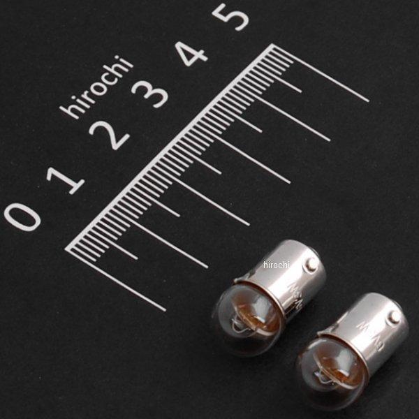 【メーカー在庫あり】 M&H マツシマ 口金シングル球 6V3W メーター/ポジション球 (クリアー) (2個入り) A7103 JP店