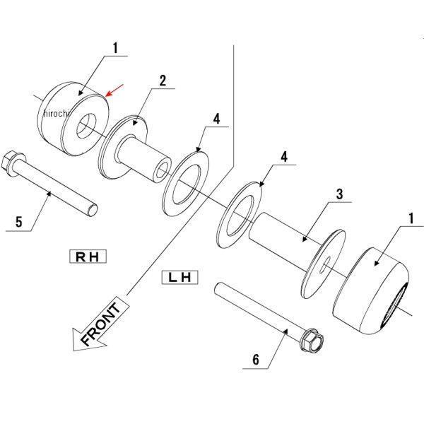 モリワキ パッドブラック MFR 30MMXM12 50360-41192-30 JP店