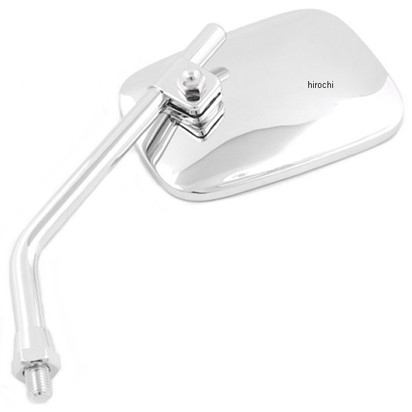 SP武川 角スライドタイプ 取付け径 M10mm ミラー寸法 幅131mm 高さ94mm ネジピッチ 1.25mm 汎用 06-01-..