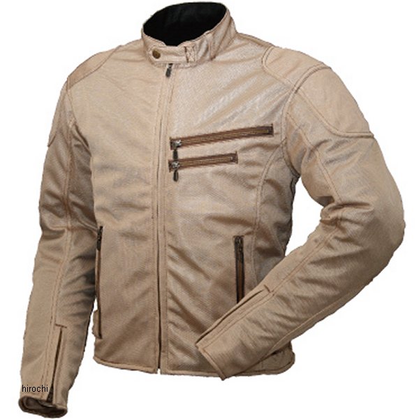 Men'S - 【メーカー在庫あり】 ラフ&ロード 春夏モデル ライディングZIPメッシュジャケット ベージュ Mサイズ RR7313BE2 JP店