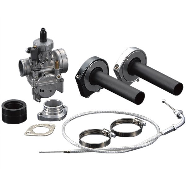 シフトアップ ハイスロットルキャブレターキット NSF100 ケイヒン PE22 シルバー 209222-23 JP店