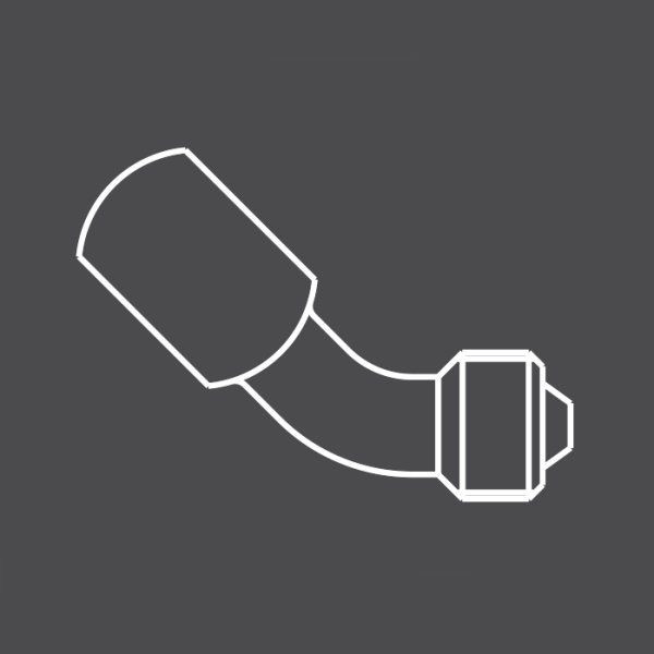 【メーカー在庫あり】 SP武川 フィッティグパーツ ユニット側 45° 1個 汎用 00-07-0039 JP店