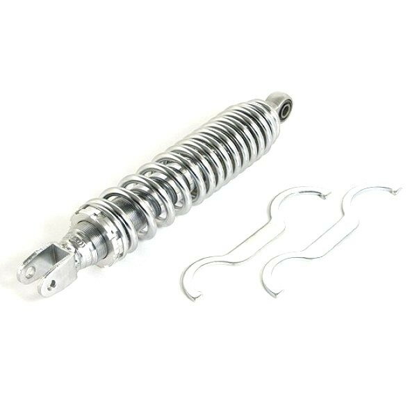 【メーカー在庫あり】 SP武川 リアショックアブソーバー オイルダンパー式/スチール製 メッキ アドレスV125 06-04-0045 JP店