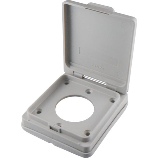 【メーカー在庫あり】 アメリカン電機(株) アメリカン電機 防水パネルリフトカバ- パネルコンセント用 大穴 PLC41W JP店