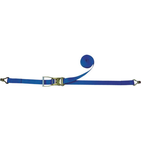 【メーカー在庫あり】 R50KAE010AE050A ラッシングベルト ベルト荷締機ラチェットバックル式両端ナローフック付 R50KAE010-AE050A JP店