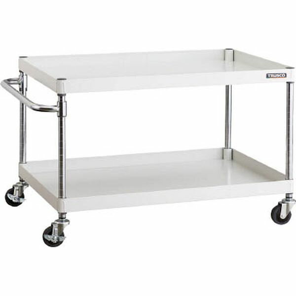 【メーカー在庫あり】 PEW692W ツールワゴン フェニックスワゴン 省音 900X600XH600 2段 ホワイト PEW-..