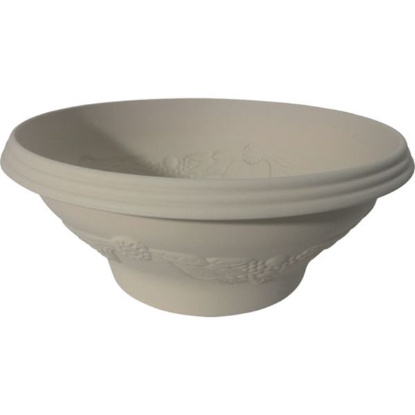 ・テラコッタ風(素焼き風)のモチーフを取り入れ、表面にデザインを施したボールプランターです。・上げ底メッシュ構造なので、通気性と排水性に優れています。・土がたっぷり入るので、根の生長を促進します。・高さ(mm)：188・土の容量(L)：16...