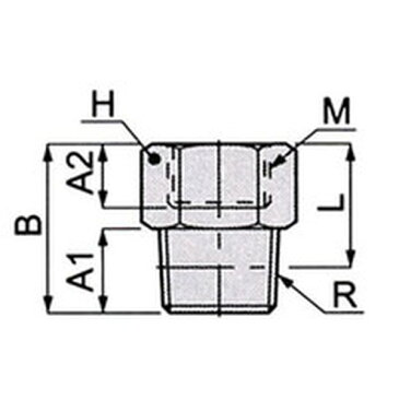 MBA1202 474-4446 (株)日本ピスコ ピスコ メインブロック エア供給ポート ブッシュA