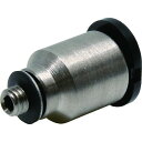 【メーカー在庫あり】 POC4M3M チューブフィッティングミニ 六角穴付ストレート チューブ4 接続口径M3×0.5 POC4-M3M JP店