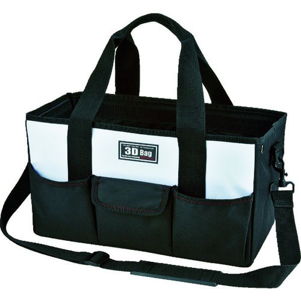 ・型崩れしにくい4方面補強の超立体3Dバッグです。・魅力の収納力でワーカーの味方です。・工具類の収納。・色：ホワイト・幅(mm)：435・奥行(mm)：200・高さ(mm)：235・外形寸法(mm)奥行：200・外形寸法(mm)間口：435・外形寸法(mm)高さ：235・内ポケット6個付・外ポケット4個付・ショルダー付・ポリエステル(PE)・ショルダーベルト・生産国 中国・JANコード 4963241007329・質量 1.150kg・コード：487-3386 ・品目：RD435WRD-435-W楽天 JP店　