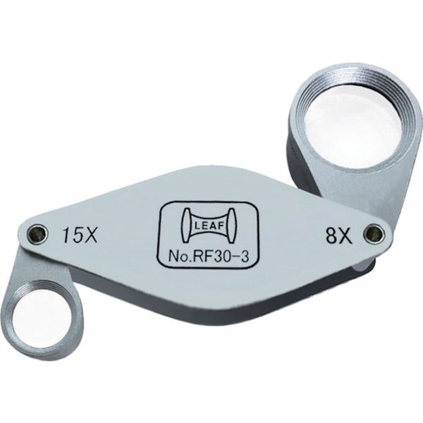 Magnifying Glasses - 【メーカー在庫あり】 RF303 (株)京葉光器 リーフ ポケットルーペ 親子ルーペ大 RF30-3 JP店