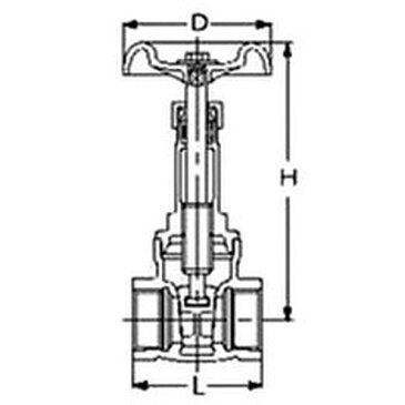 【メーカー在庫あり】 L40A (株)キッツ キッツ ゲートバルブ10K 11/2 L-40A JP