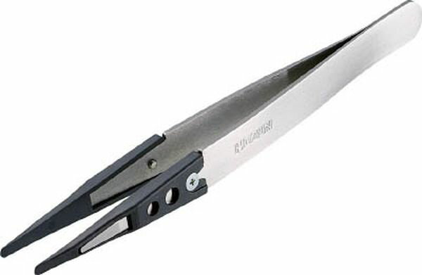 【メーカー在庫あり】 ホーザン(株) HOZAN ESDチップピンセット P-643-S JP