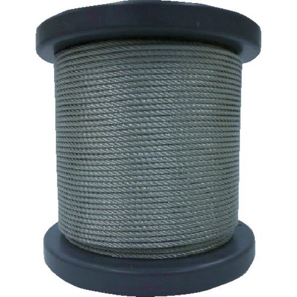【メーカー在庫あり】 SB20050M 大阪コートロープ(株) O.C.R SUSワイヤロープ2.00mm 7×7 50m巻コート無 SB-200-50M JP...
