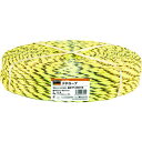 【メーカー在庫あり】 PP5300YB トラスコ中山(株) TRUSCO PPロープ 幅5mmX長さ300m 黄黒 PP-5300YB JP店