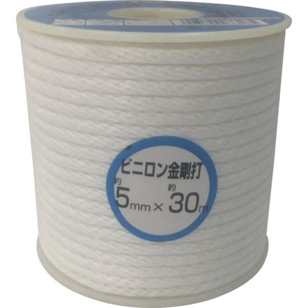 【メーカー在庫あり】 RX3 (株)ユタカメイク ユタカメイク ロープ ビニロン金剛打ロープボビン 5φ×30m ..